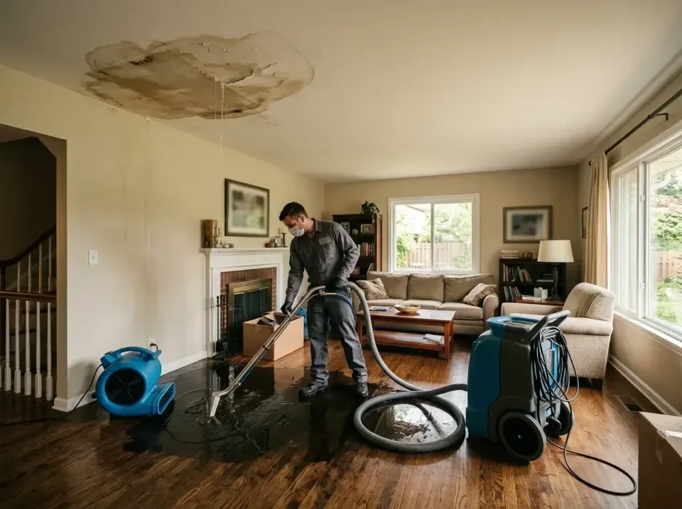 attic-pipe-burst-ceiling-drip-008 — frequently asked questions, Water Damage Restoration & Carpet Care in Naugatuck, CT